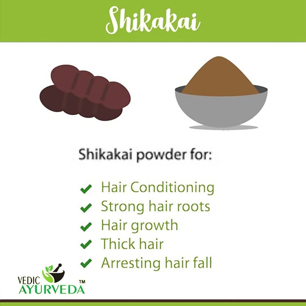 VedicAyurveda Shikakai Powder - Dista