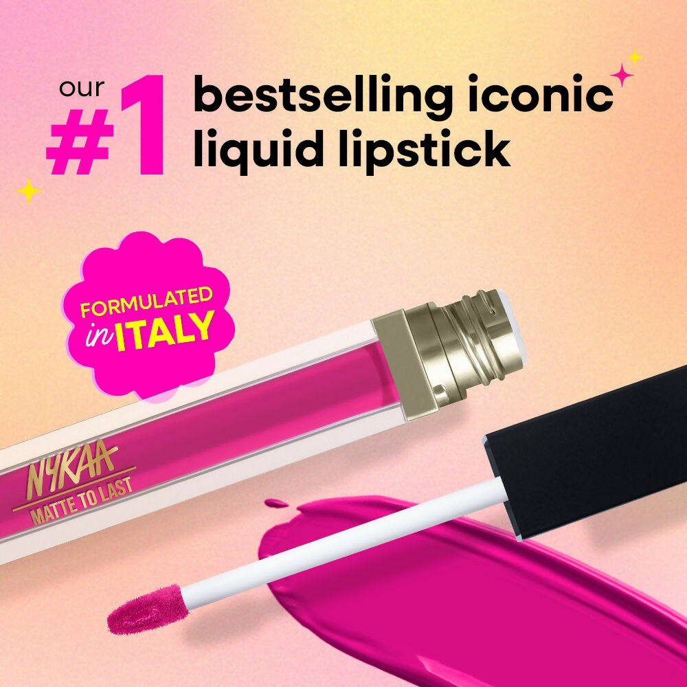 Nykaa Matte To Last ! Transferproof Liquid Lipstick - Kudi -04 - Dista