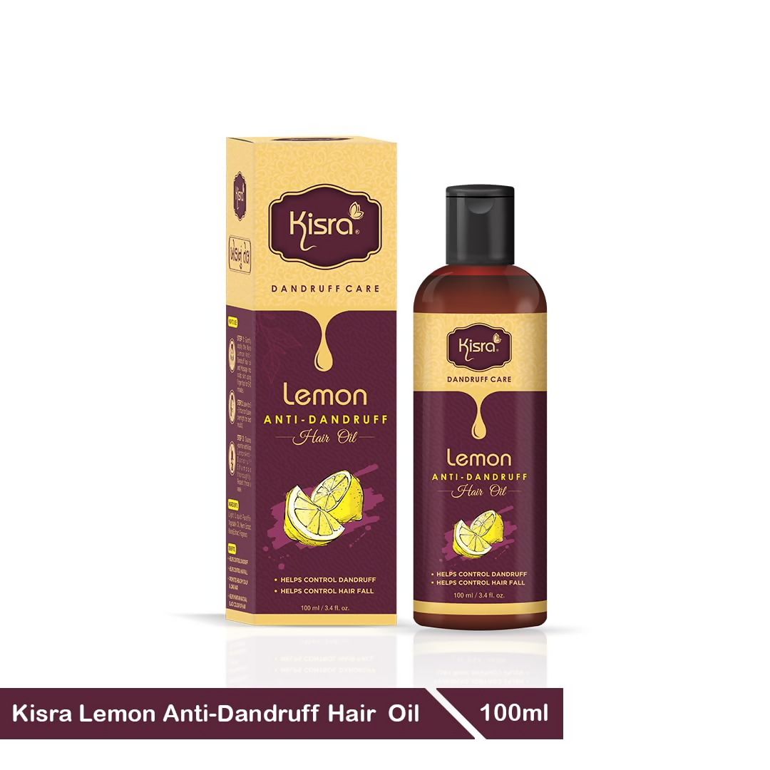 Kisra Lemon Anti-Dandruff Hair Oil - Distacart