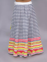 Thumbnail for Lil Drama Shor-Gul Multicolor Lehanga Choli Set for Girls