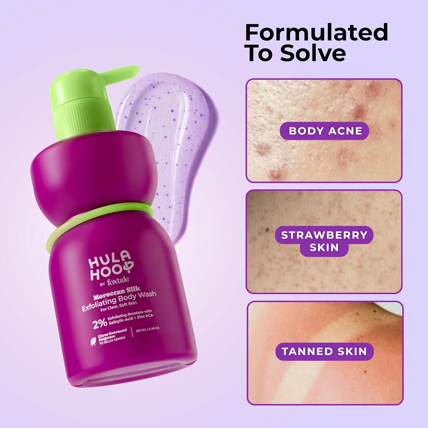 Foxtale Hula Hoop Exfoliating Body Wash - Dista