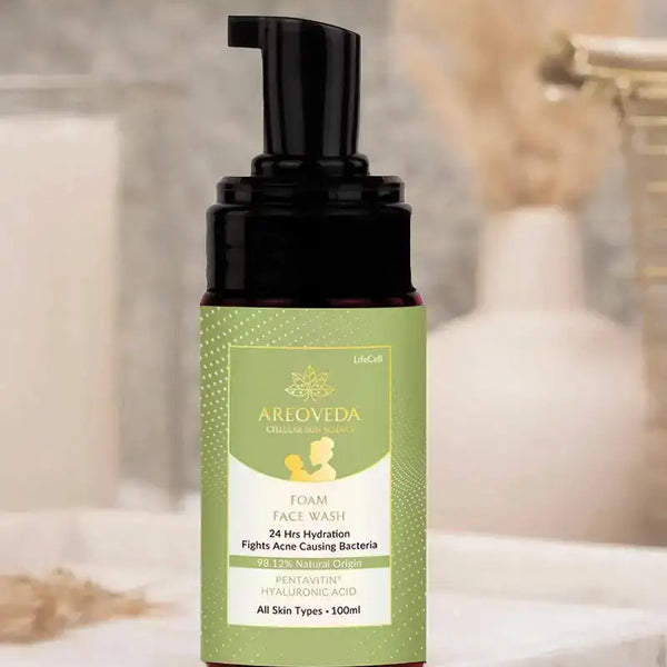 AreoVeda Foam Face Wash - Distacart