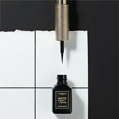 L'Oreal Paris Matte Signature Eyeliner - Black - Distacart