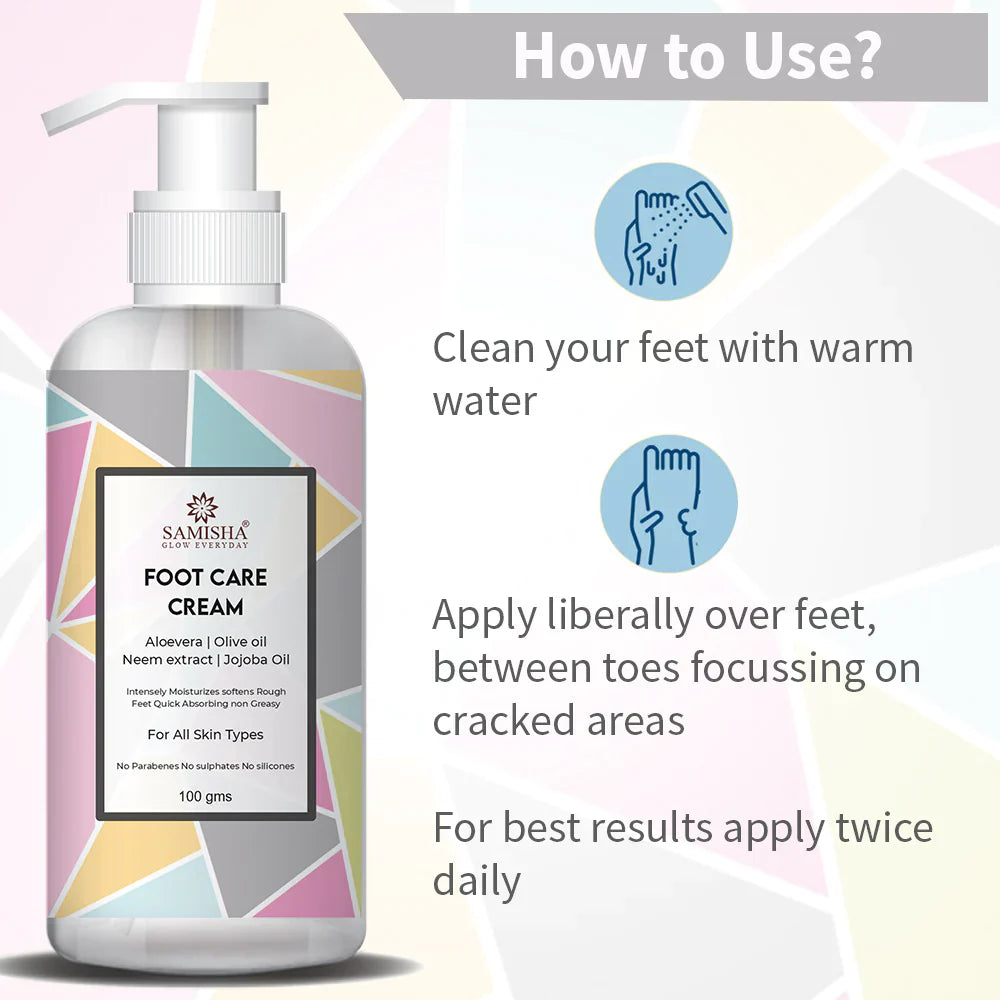 Samisha Foot Care Cream - Distacart