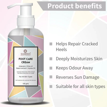 Samisha Foot Care Cream - Distacart