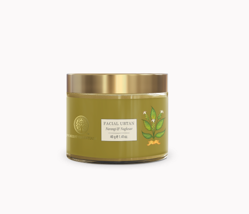 Forest Essentials Facial Ubtan Narangi & Nagkesar - Distacart