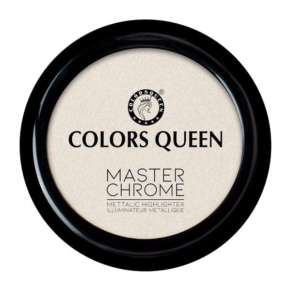 Colors Queen Master Chrome Metallic Highlighter - 01 Ice Cold - Distacart