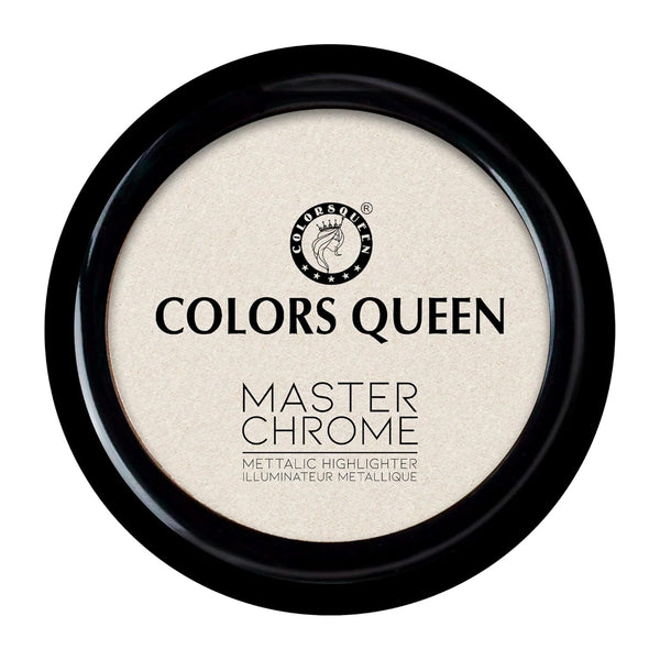 Colors Queen Master Chrome Metallic Highlighter - 01 Ice Cold - Distacart