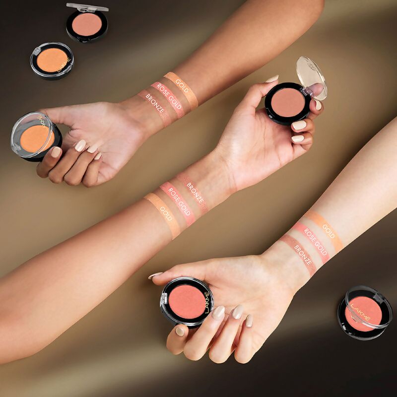 Lakme Face It Highlighter - Bronze - Distacart