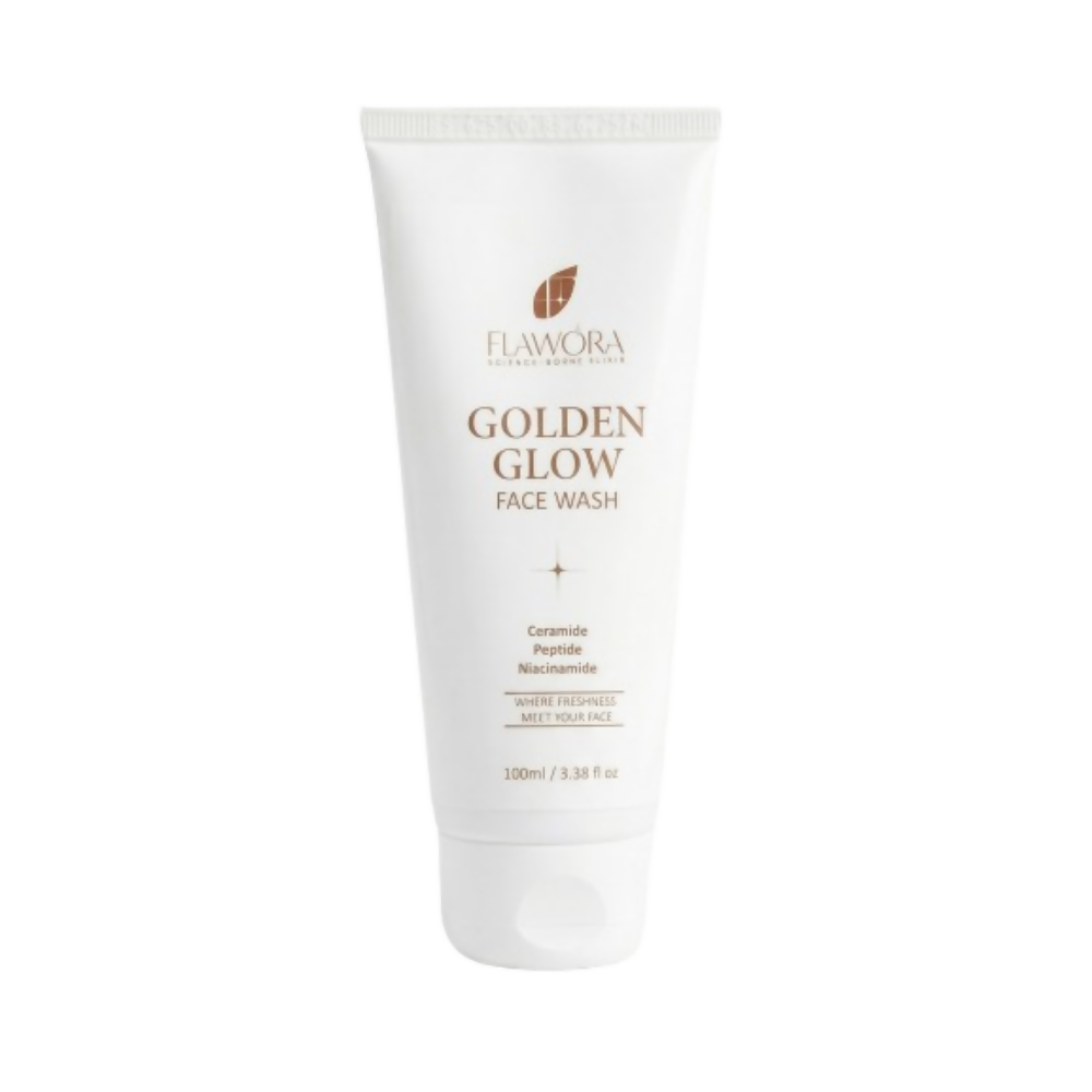 Flawora Golden Glow Face Wash - Dista