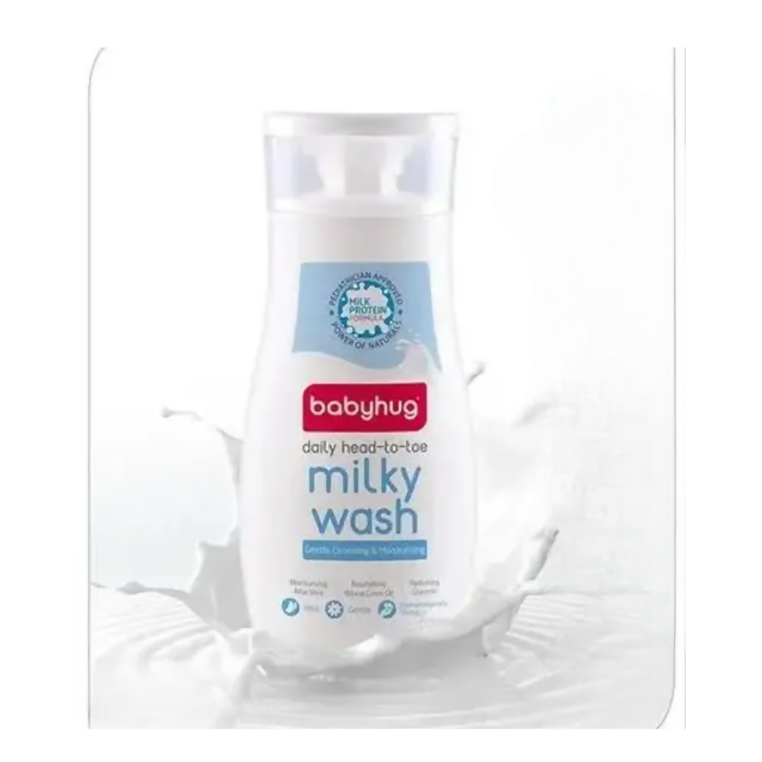 Babyhug Daily Head to Toe Milky Wash - Distacart