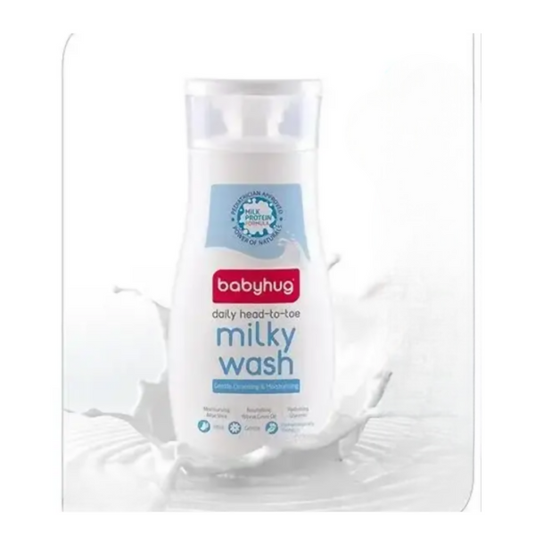 Babyhug Daily Head to Toe Milky Wash - Distacart