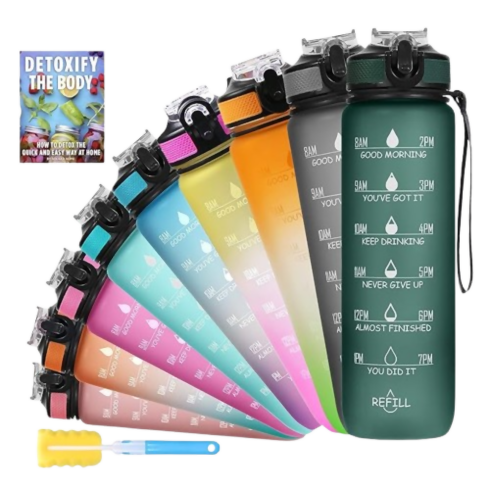 SOLARA Unbreakable Water Bottle - Hunter Green - Dista