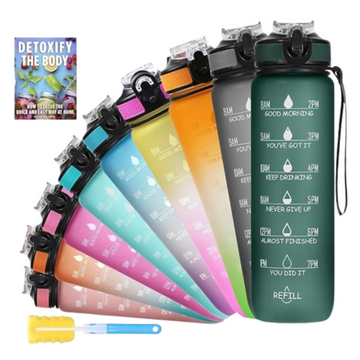 SOLARA Unbreakable Water Bottle - Hunter Green - Dista