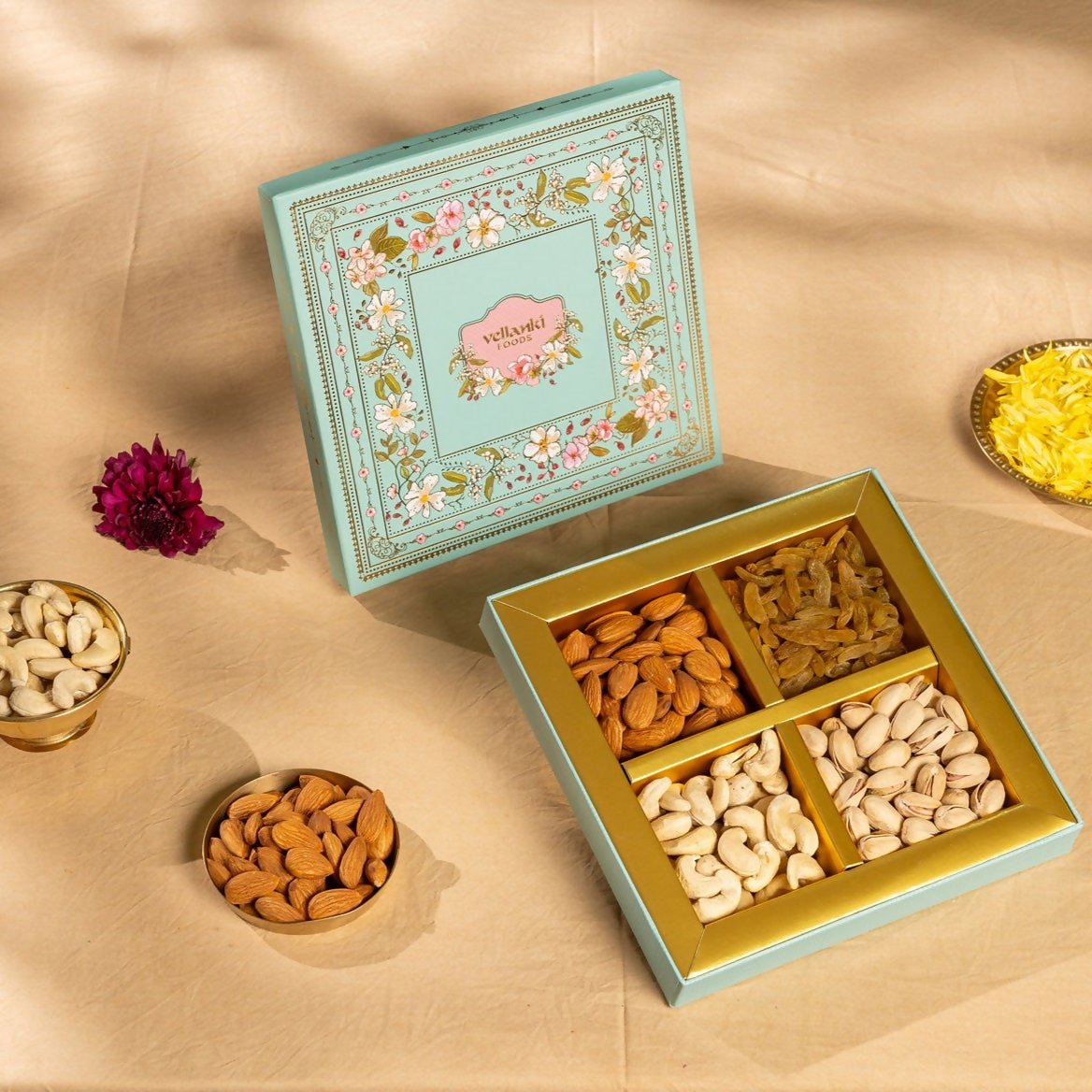 Vellanki Foods Dryfruit Gift Box - Distacart