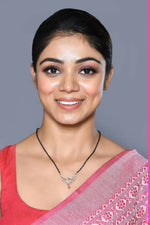 Thumbnail for Joban Fashion Women Golden White Ad Mangalsutra With Chain And Without Earrings - Distacart