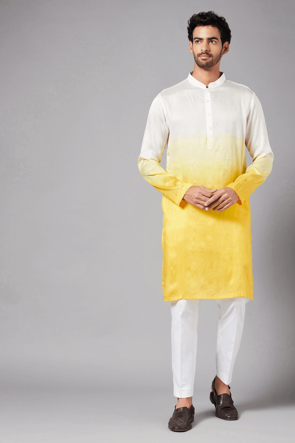 Whill Ombre Kurta by Hilo Design - Distacart