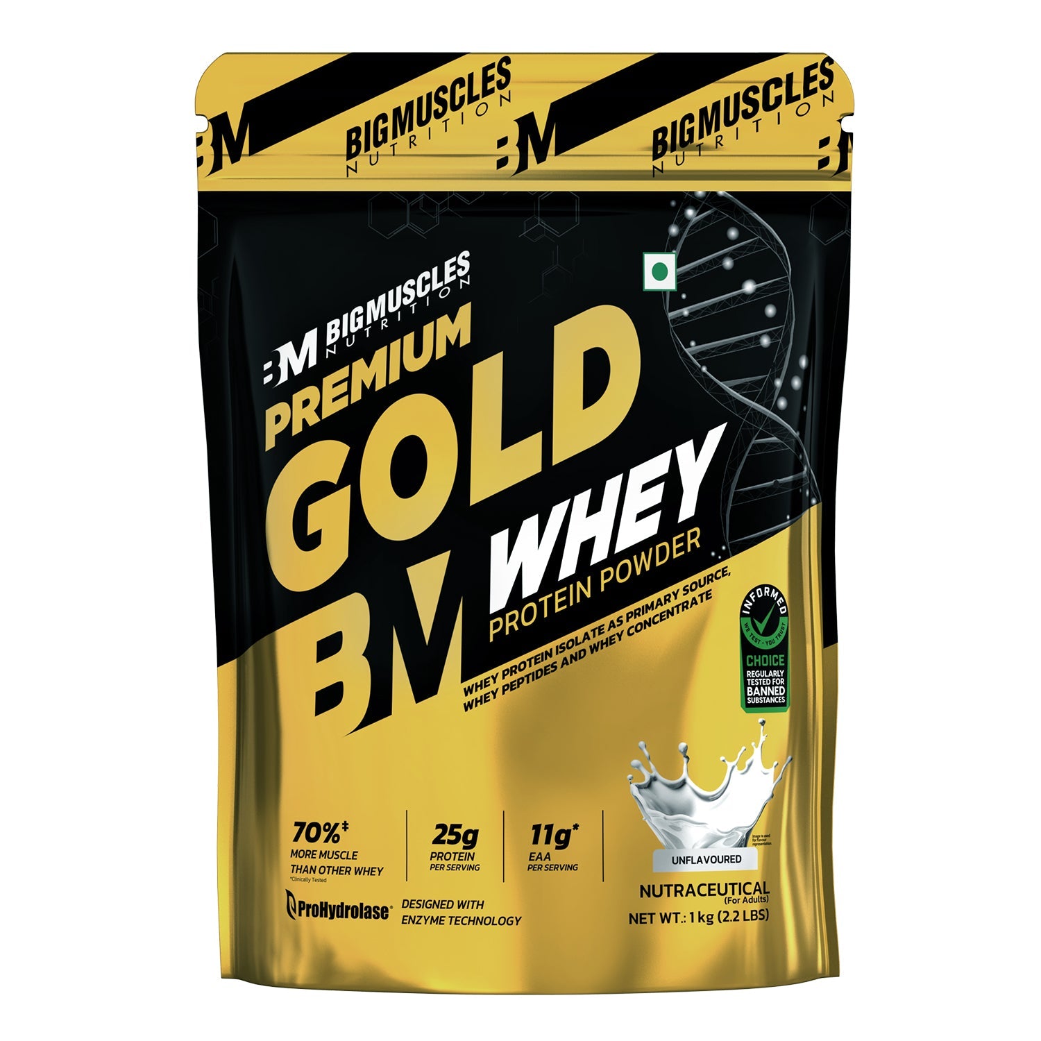 Big Muscles Nutrition Premium Gold Whey Protein