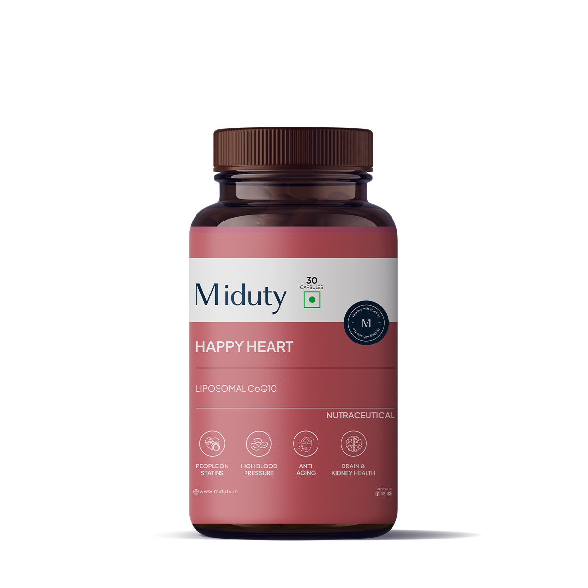 Miduty by Palak Notes Happy Heart Capsules - Distacart