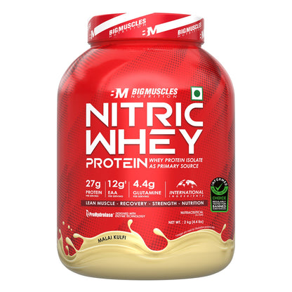 Big Muscles Nutrition Nitric Whey Protein - Distacart