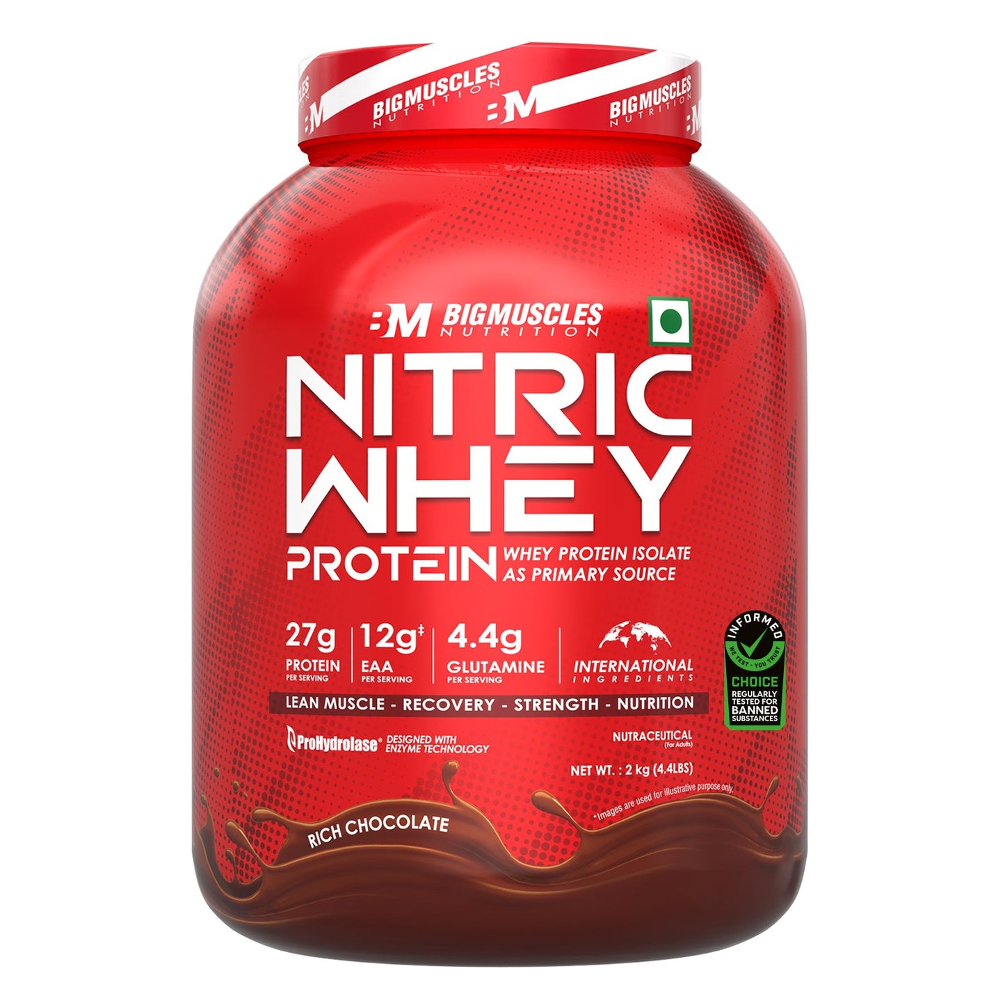 Big Muscles Nutrition Nitric Whey Protein - Distacart