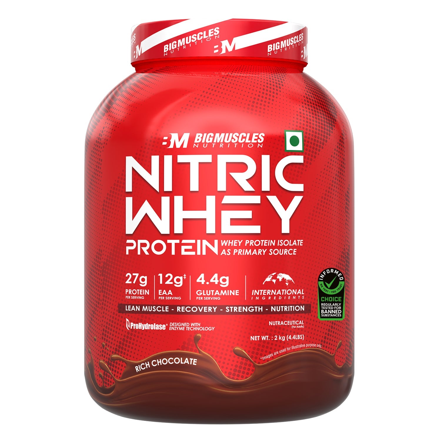 Big Muscles Nutrition Nitric Whey Protein - Distacart