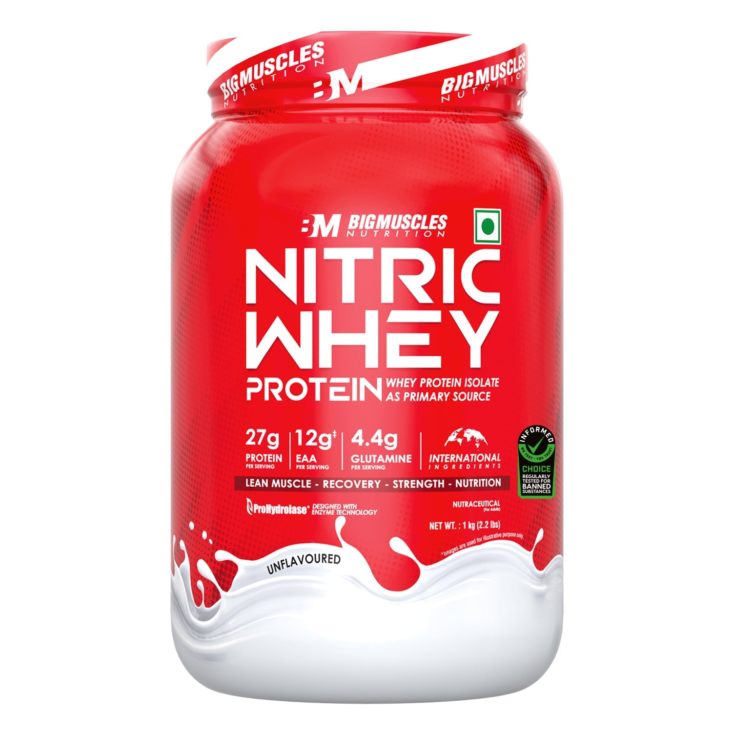 Big Muscles Nutrition Nitric Whey Protein - Distacart