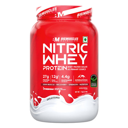 Big Muscles Nutrition Nitric Whey Protein - Distacart