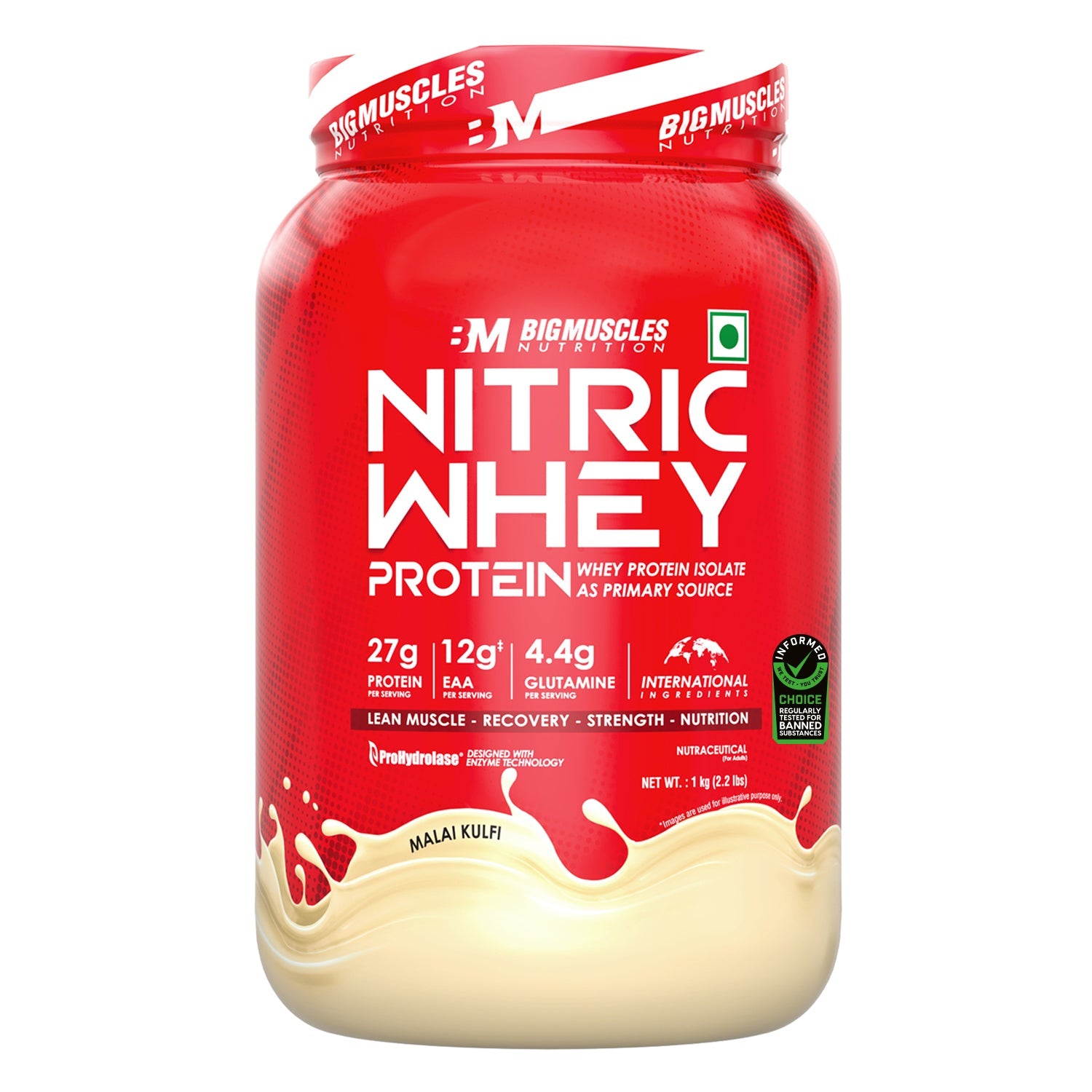 Big Muscles Nutrition Nitric Whey Protein - Distacart