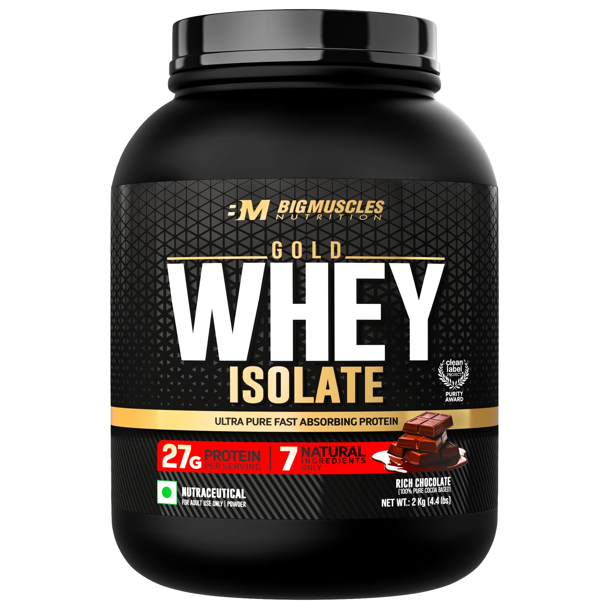 Big Muscles Nutrition Gold Whey Isolate