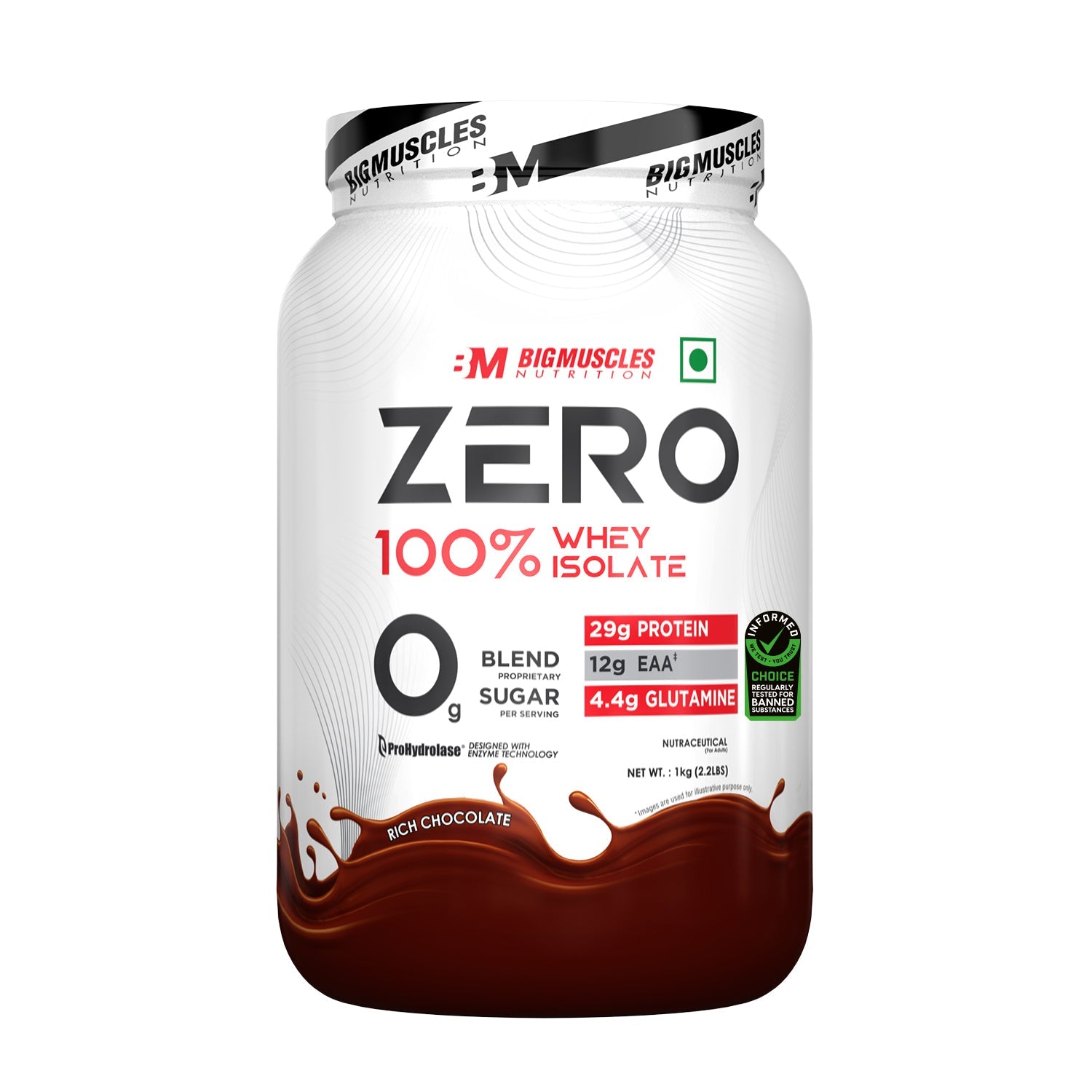 Big Muscles Nutrition Zero Whey Protein - Distacart