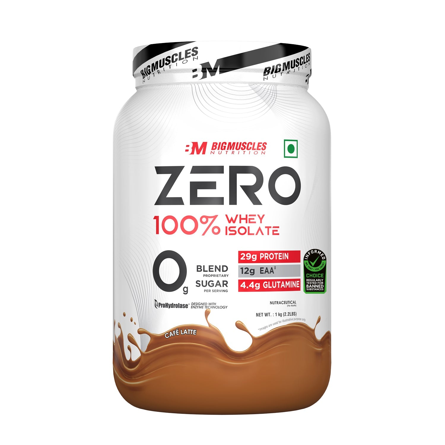 Big Muscles Nutrition Zero Whey Protein - Distacart