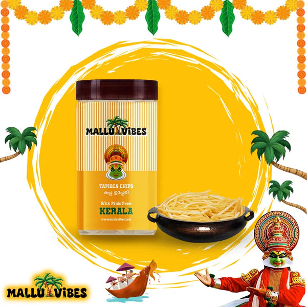 Mallu Vibes Tapioca Chips