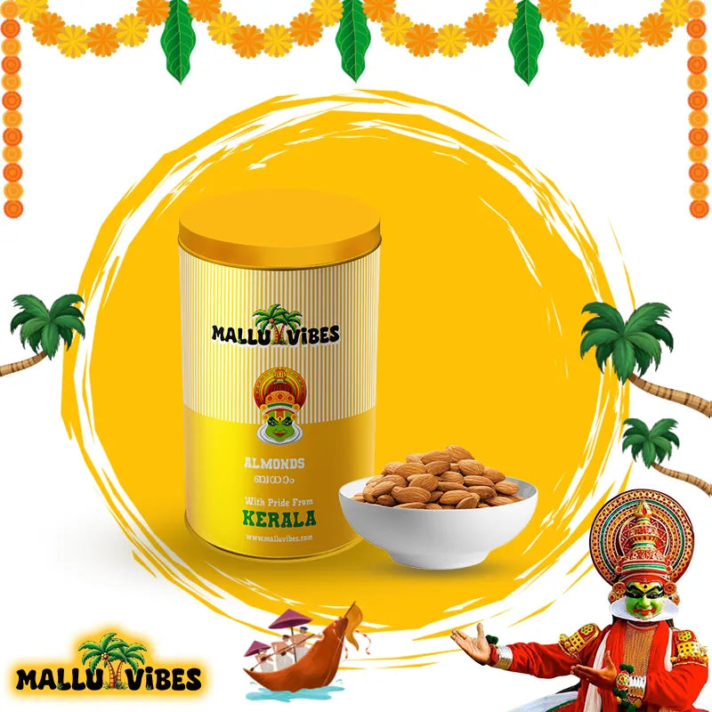 Mallu Vibes Almonds - Distacart