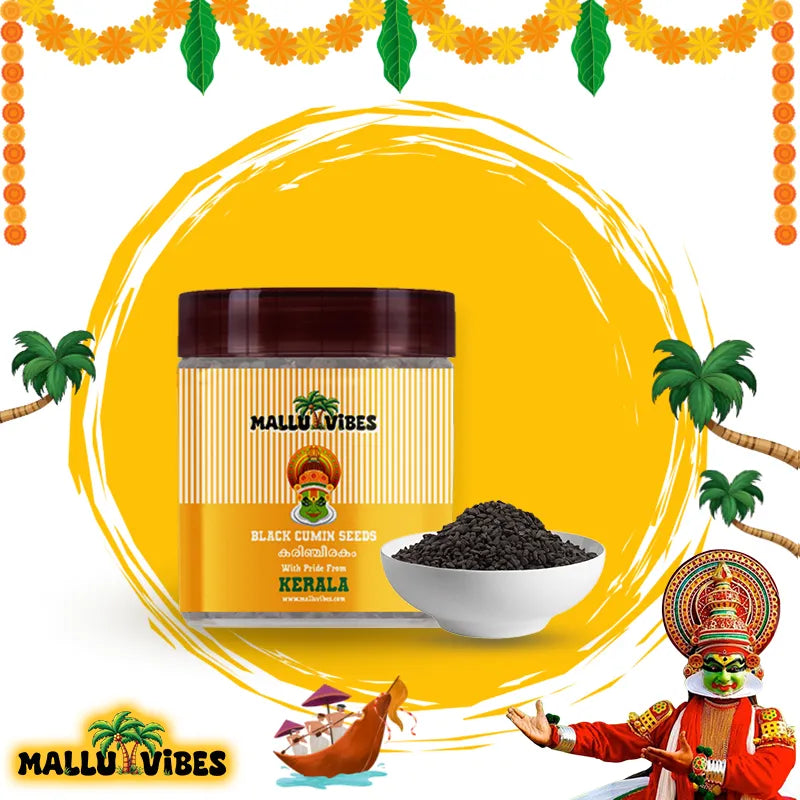 Mallu Vibes Black Cumin Seeds - Distacart