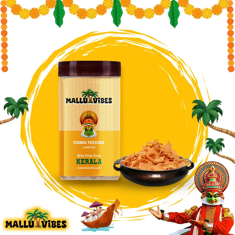Mallu Vibes Ribbon Pakkoda