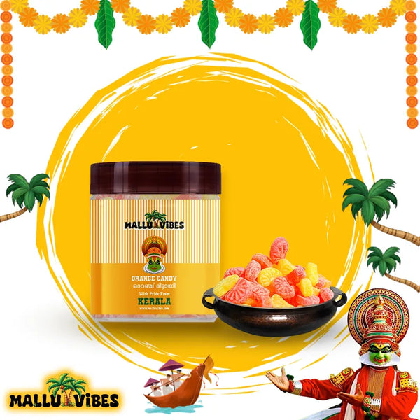 Mallu Vibes Orange Candy