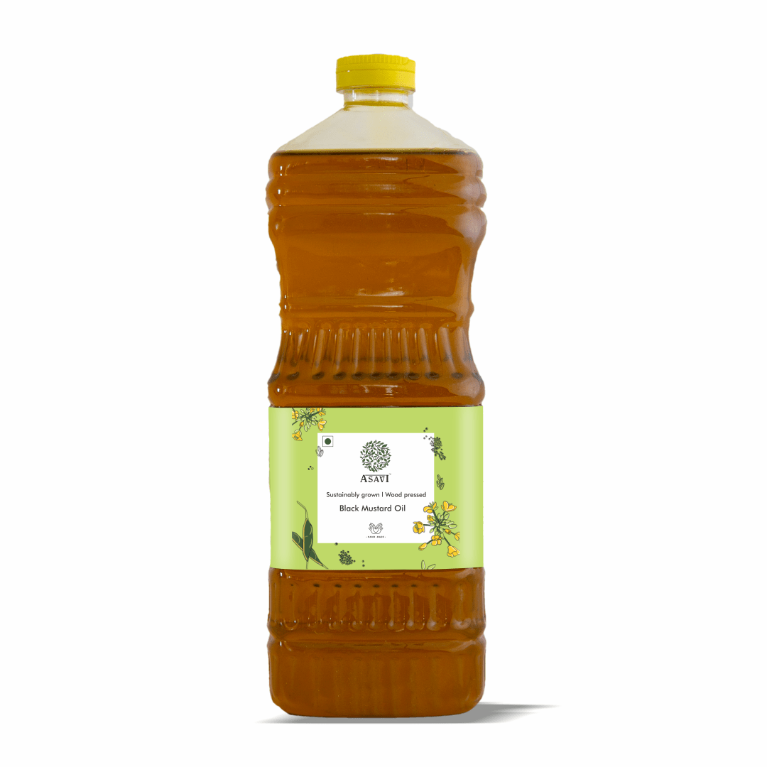 Asavi Cold Pressed Black Mustard Oil - Distacart