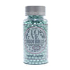 confect frost green disco balls sprinkles 4 mm 120 gms