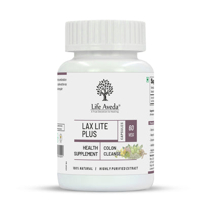 Life Aveda Lax Lite Plus Veg Capsules - Distacart