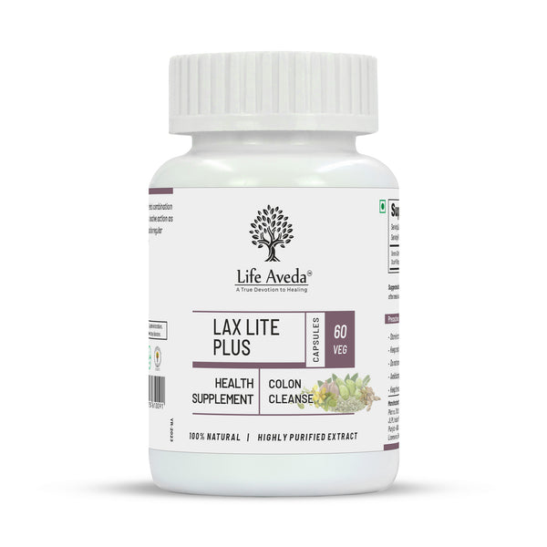 Life Aveda Lax Lite Plus Veg Capsules - Distacart