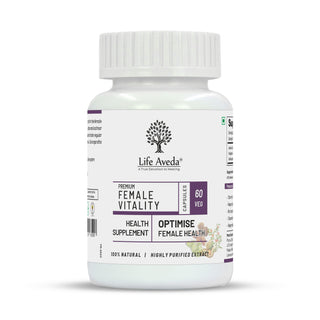Life Aveda Premium Female Vitality Capsules - Distacart