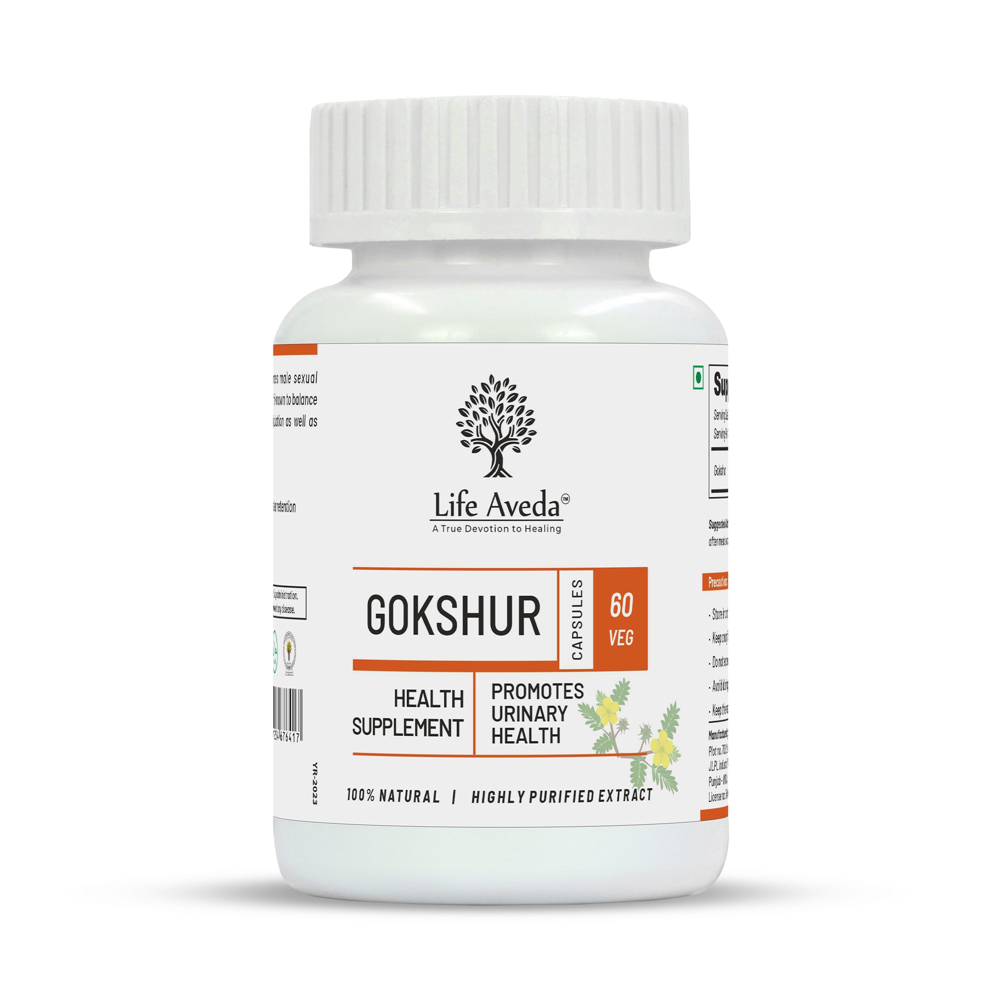 Life Aveda Gokshur Capsules - Distacart