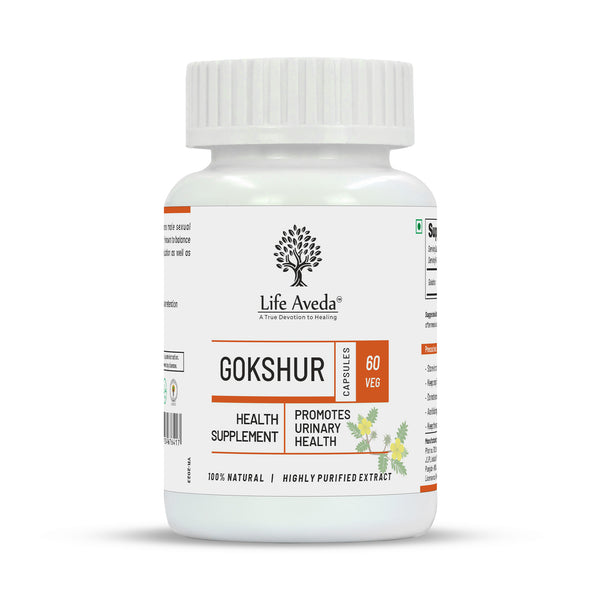 Life Aveda Gokshur Capsules - Distacart