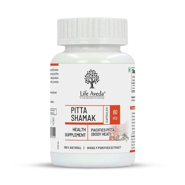 Life Aveda Pitta Shamak Capsules - Distacart