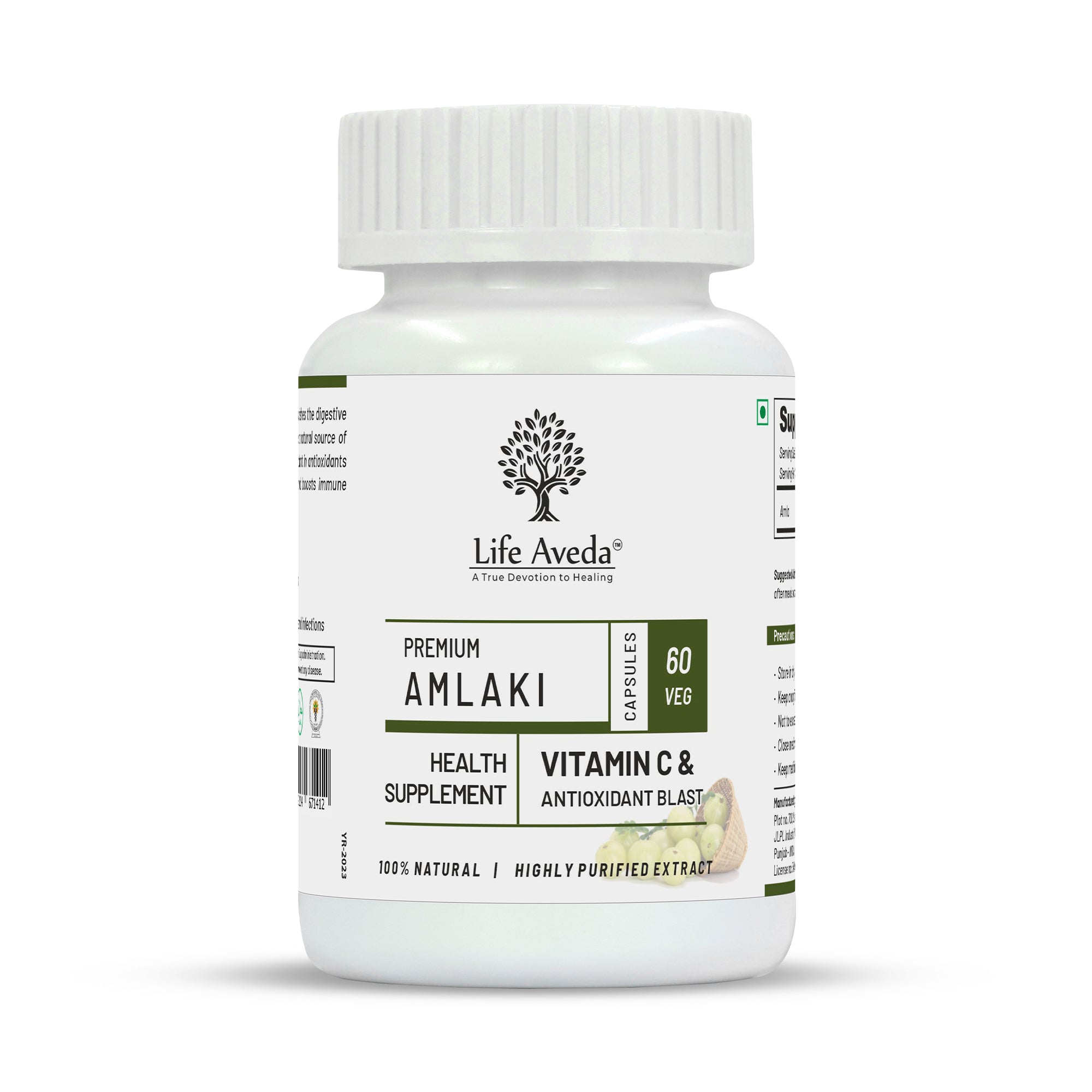 Life Aveda Premium Amlaki Capsules - Distacart