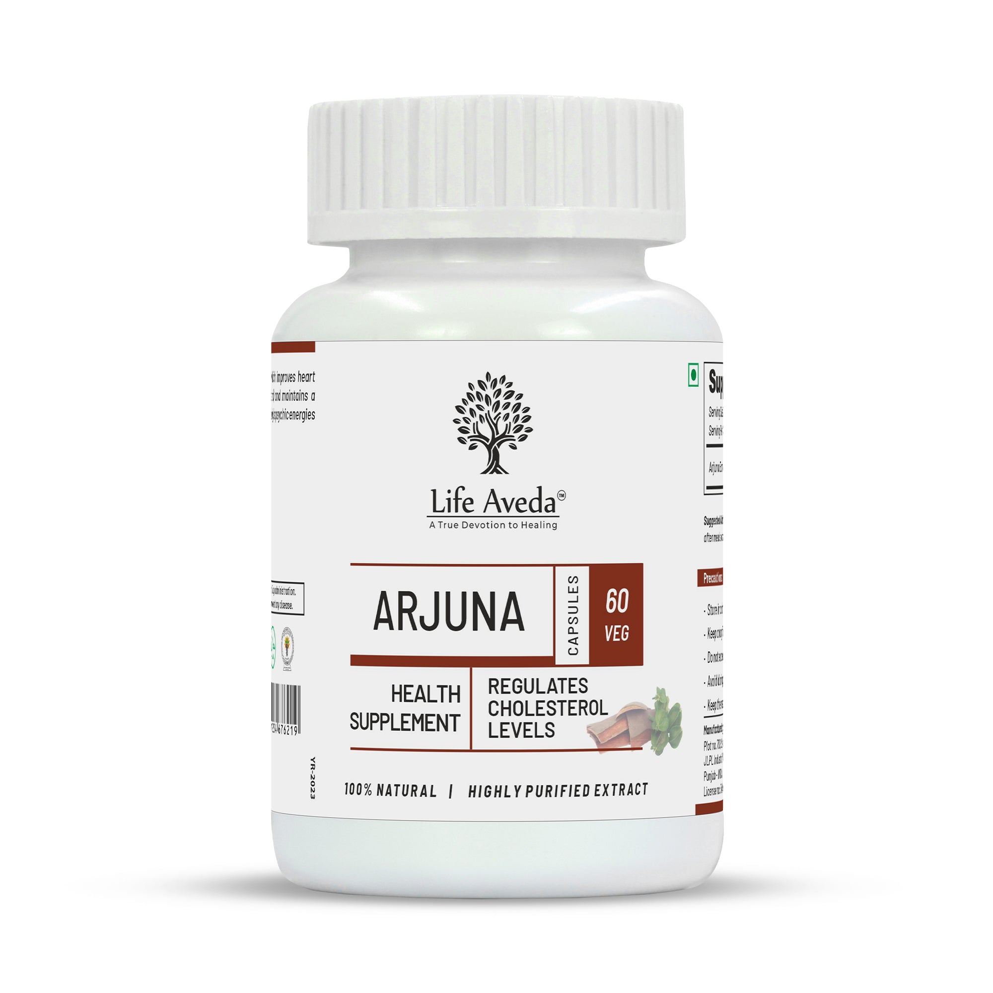 Life Aveda Arjuna Capsules - Distacart
