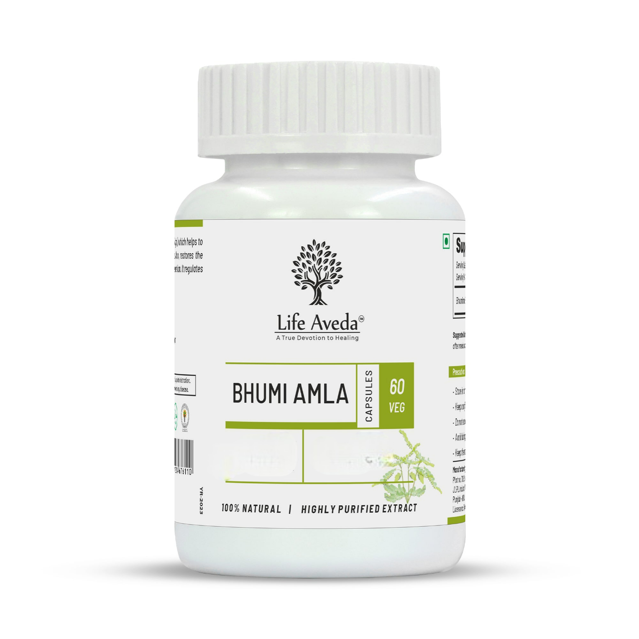 Life Aveda Bhumi Amla Capsules - Distacart