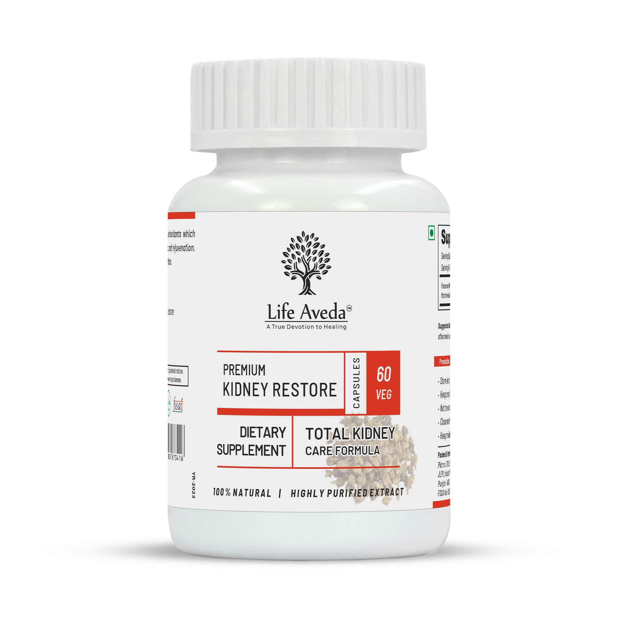 Life Aveda Premium Kidney Restore Capsules - Distacart