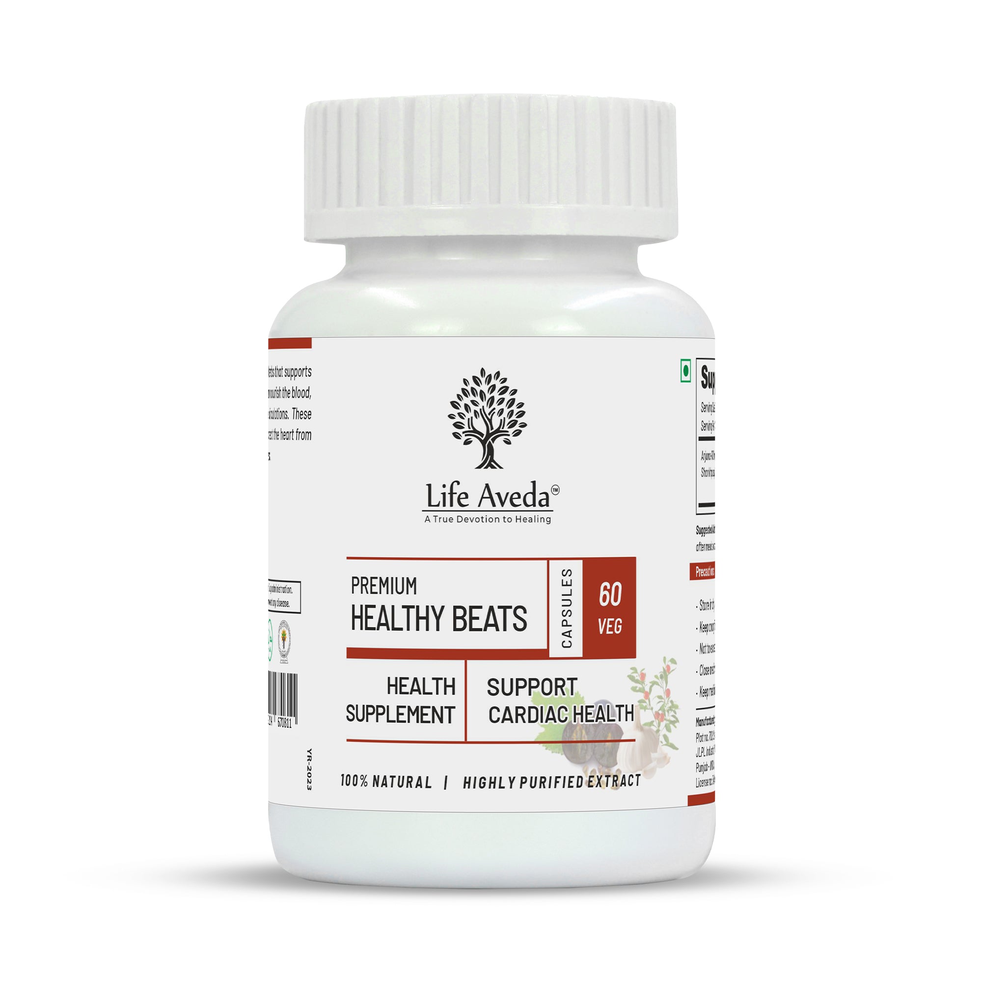 Life Aveda Premium Healthy Beats Capsules - Distacart